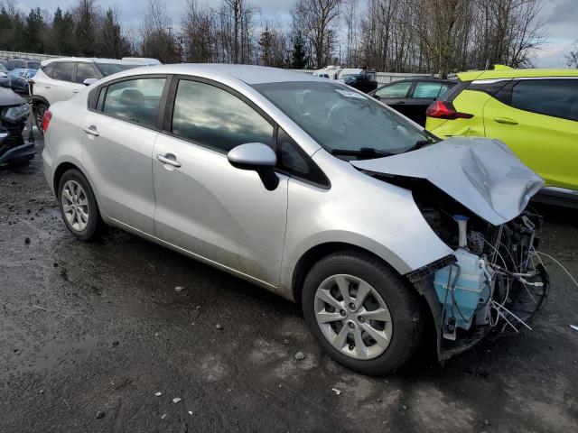KNADM4A37G6670235 - 2016 KIA RIO LX WHITE photo 4
