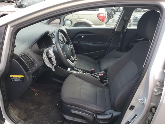 KNADM4A37G6670235 - 2016 KIA RIO LX WHITE photo 7