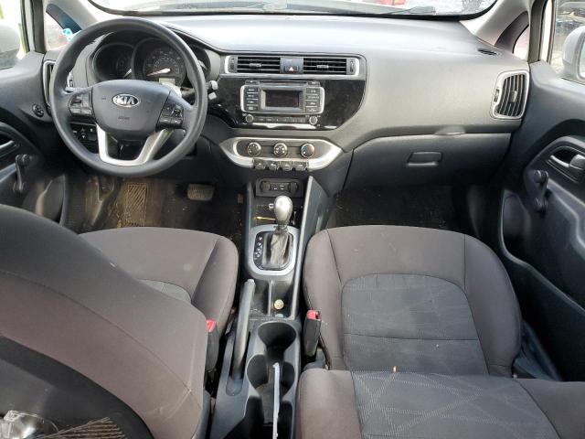KNADM4A37G6670235 - 2016 KIA RIO LX WHITE photo 8