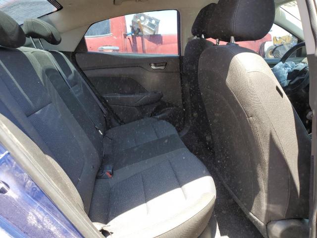 3KPC24A66NE167608 - 2022 HYUNDAI ACCENT SE BLUE photo 10