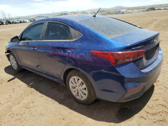 3KPC24A66NE167608 - 2022 HYUNDAI ACCENT SE BLUE photo 2
