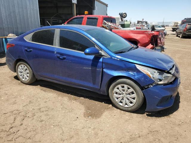 3KPC24A66NE167608 - 2022 HYUNDAI ACCENT SE BLUE photo 4
