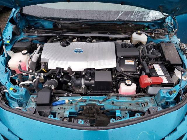JTDKARFPXK3111364 - 2019 TOYOTA PRIUS PRIM 青绿色 照片 11