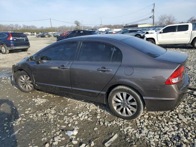 2HGFA169X9H529078 - 2009 HONDA CIVIC EXL ყავისფერი ფოტო 2