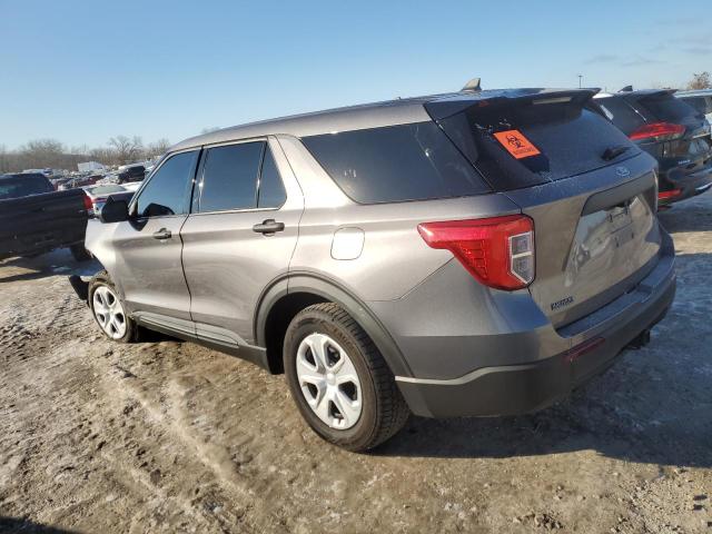 1FM5K8ABXNGB01877 - 2022 FORD EXPLORER POLICE INTERCEPTOR 灰色 照片 2