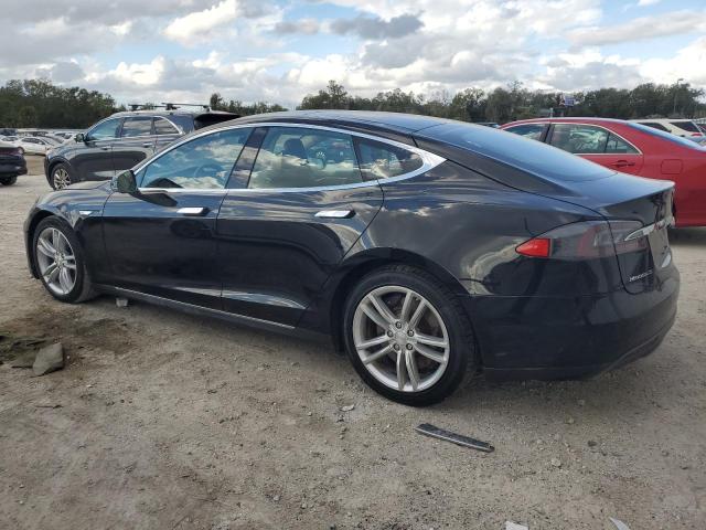 5YJSA1BG7DFP05102 - 2013 TESLA MODEL S BLACK photo 2
