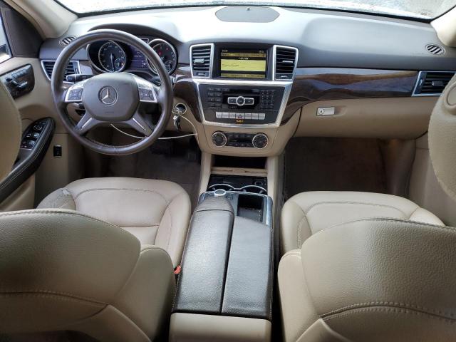 4JGDA5HBXCA014922 - 2012 MERCEDES-BENZ ML 350 4MATIC WHITE photo 8