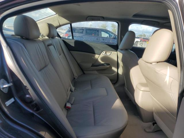 19XFB2F93CE346917 - 2012 HONDA CIVIC EXL ყავისფერი ფოტო 10