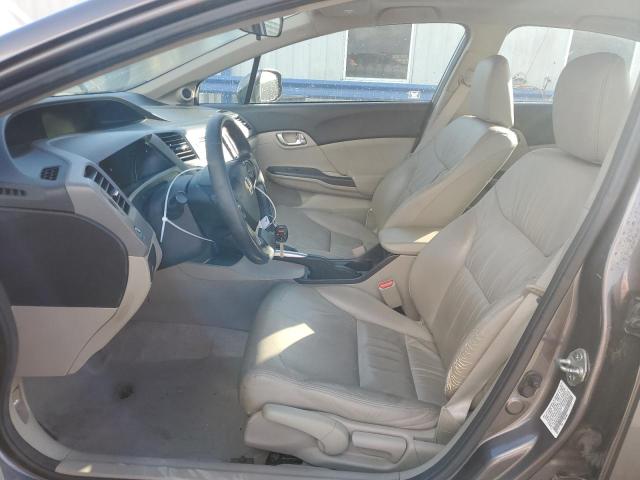 19XFB2F93CE346917 - 2012 HONDA CIVIC EXL ყავისფერი ფოტო 7