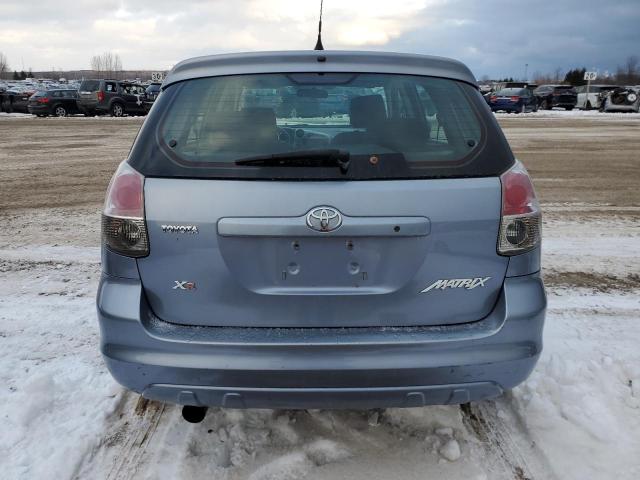 2T1KR32E66C570253 - 2006 TOYOTA COROLLA MA XR BLUE photo 6