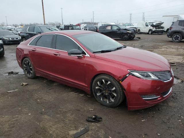 3LN6L2JK4DR814098 - 2013 LINCOLN MKZ BURGUNDY photo 4