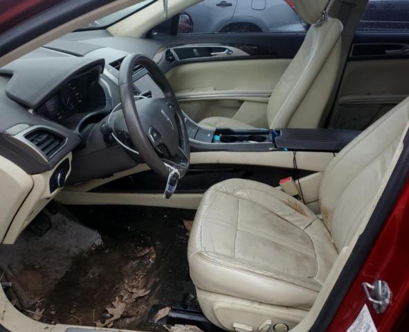 3LN6L2JK4DR814098 - 2013 LINCOLN MKZ BURGUNDY photo 7