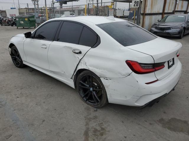 WBA5R7C58KAJ84836 - 2019 BMW 330XI WHITE photo 2