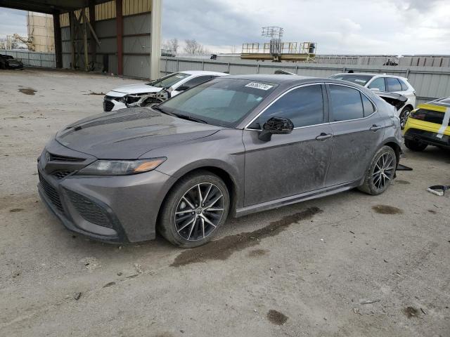 4T1G11AK9RU859297 - 2024 TOYOTA CAMRY SE NIGHT SHADE GRAY photo 1