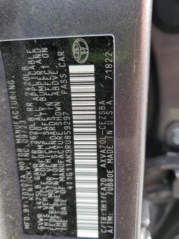 4T1G11AK9RU859297 - 2024 TOYOTA CAMRY SE NIGHT SHADE GRAY photo 12