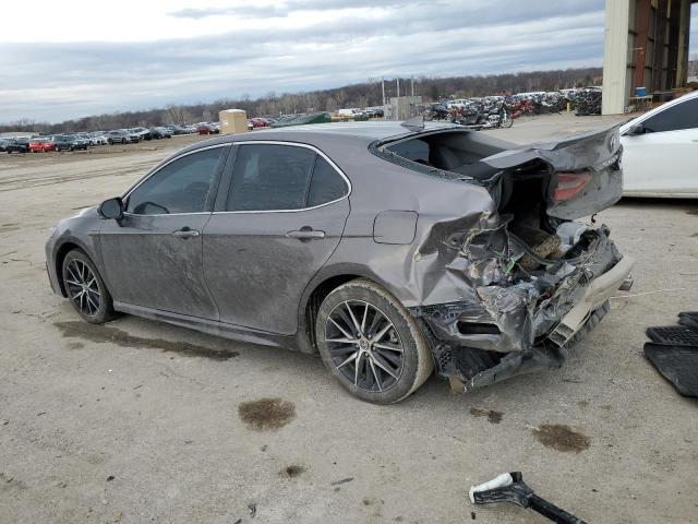 4T1G11AK9RU859297 - 2024 TOYOTA CAMRY SE NIGHT SHADE GRAY photo 2