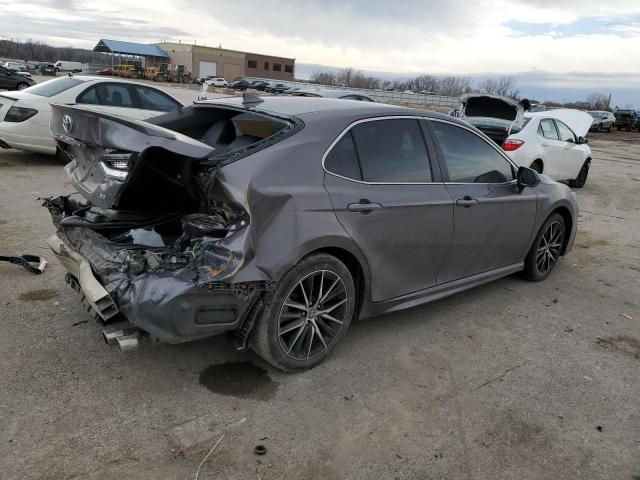 4T1G11AK9RU859297 - 2024 TOYOTA CAMRY SE NIGHT SHADE GRAY photo 3