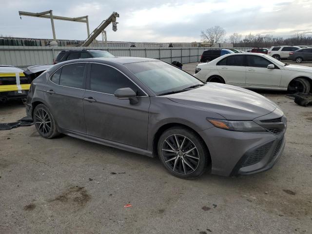 4T1G11AK9RU859297 - 2024 TOYOTA CAMRY SE NIGHT SHADE GRAY photo 4