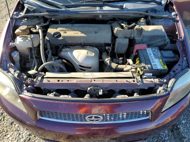 JTKDE177160141883 - 2006 TOYOTA SCION TC 勃艮第红 照片 11