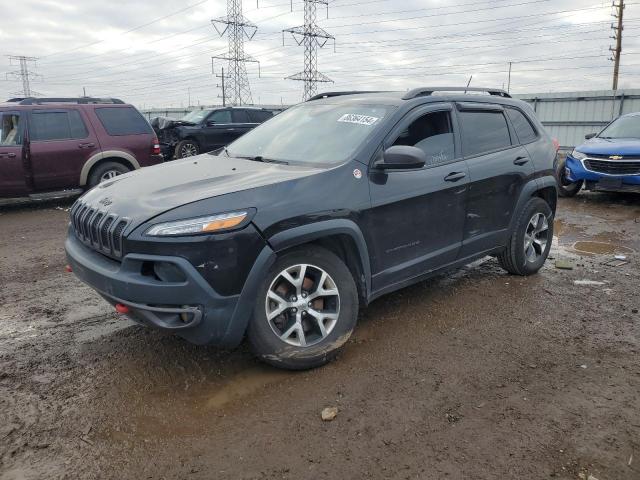 1C4PJMBS9FW754795 - 2015 JEEP CHEROKEE TRAILHAWK BLACK photo 1