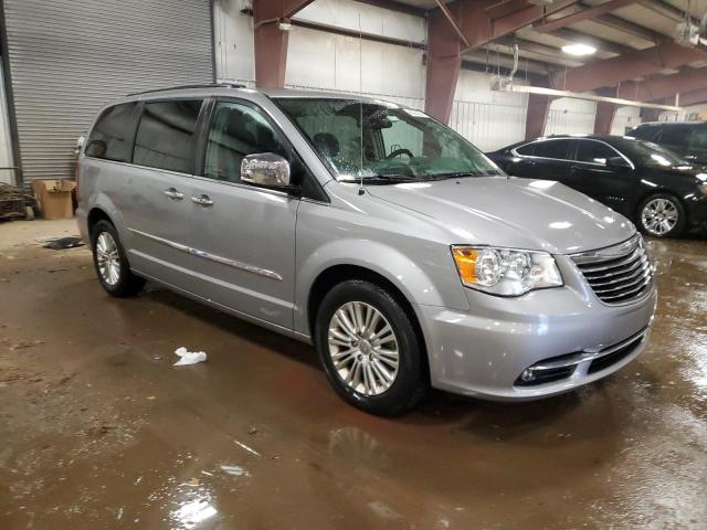2C4RC1CG2FR582579 - 2015 CHRYSLER TOWN & COU TOURING L GRAY photo 4