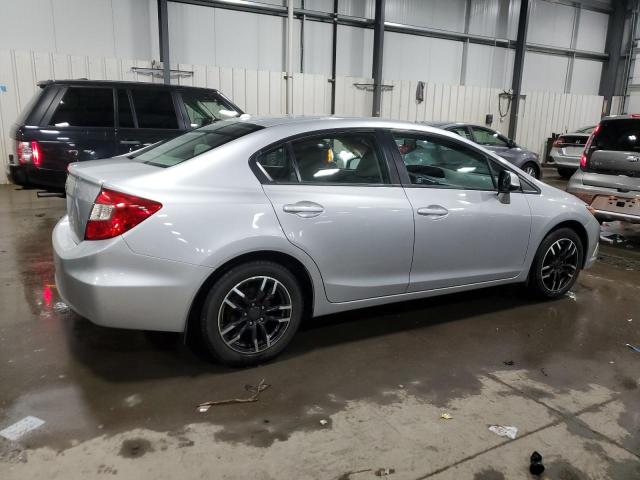 19XFB2F94CE056542 - 2012 HONDA CIVIC EXL 银色 照片 3