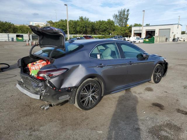 4T1G11AK9PU100937 - 2023 TOYOTA CAMRY SE NIGHT SHADE GRAY photo 3