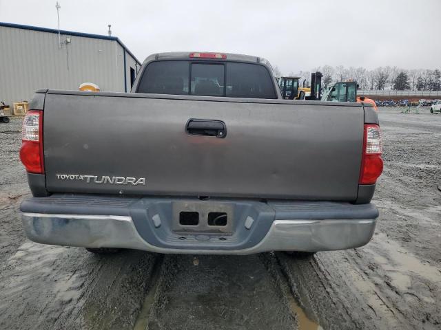 5TBRU34106S457714 - 2006 TOYOTA TUNDRA ACCESS CAB SR5 GRAY photo 6