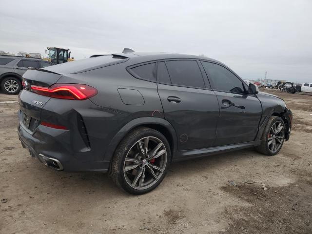 5UXCY8C08N9N16480 - 2022 BMW X6 M50I GRAY photo 3