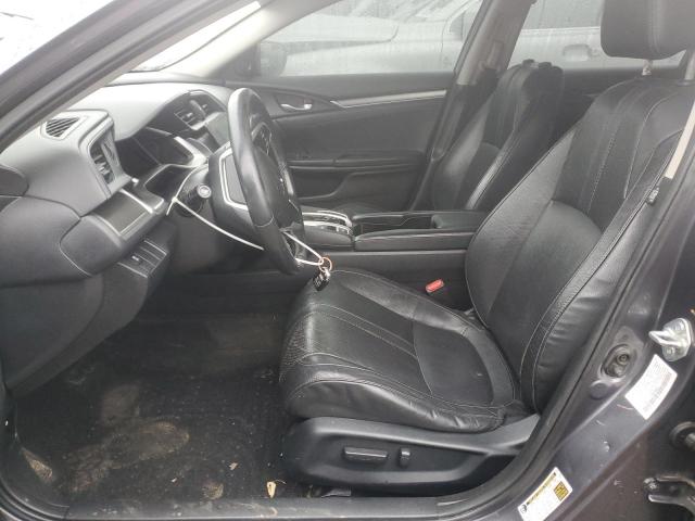 19XFC1F74HE003563 - 2017 HONDA CIVIC EXL GRAY photo 7