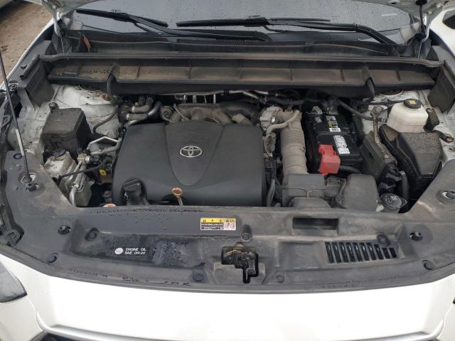 5TDGZRBHXLS510451 - 2020 TOYOTA HIGHLANDER XLE WHITE photo 11