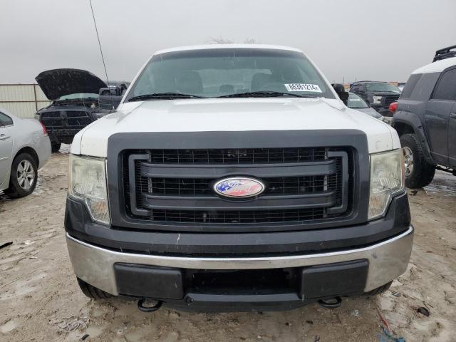 1FTFX1EF8EKD43935 - 2014 FORD F150 SUPER CAB WHITE photo 5