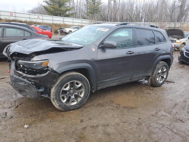 1C4PJMBXXKD185974 - 2019 JEEP CHEROKEE TRAILHAWK GRAY photo 1
