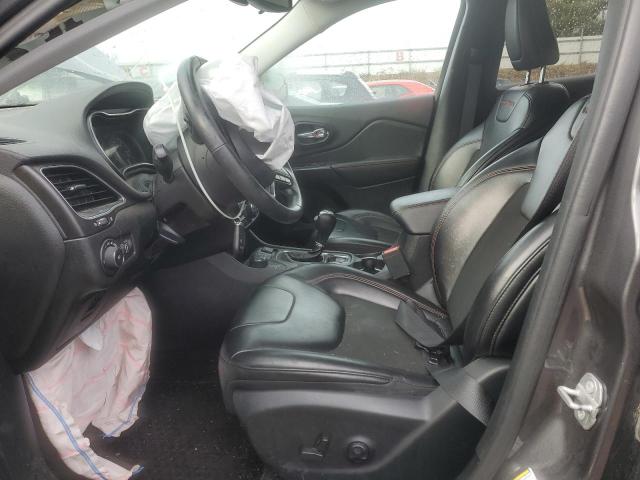 1C4PJMBXXKD185974 - 2019 JEEP CHEROKEE TRAILHAWK GRAY photo 7