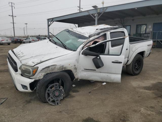5TFJU4GN9CX023449 - 2012 TOYOTA TACOMA DOUBLE CAB PRERUNNER WHITE photo 1