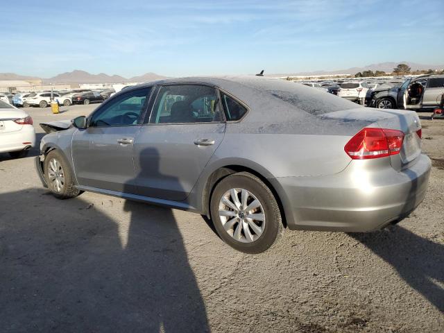 1VWAP7A36CC028466 - 2012 VOLKSWAGEN PASSAT S SILVER photo 2