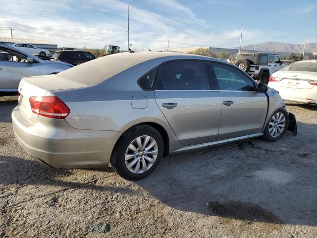 1VWAP7A36CC028466 - 2012 VOLKSWAGEN PASSAT S SILVER photo 3