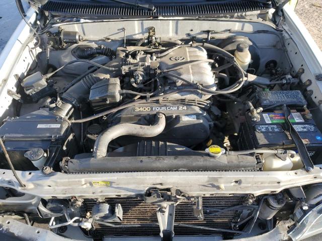 5TEGN92N32Z122125 - 2002 TOYOTA TACOMA DOUBLE CAB PRERUNNER SILVER photo 11