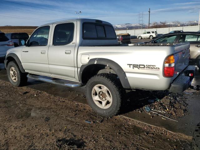 5TEGN92N32Z122125 - 2002 TOYOTA TACOMA DOUBLE CAB PRERUNNER SILVER photo 2