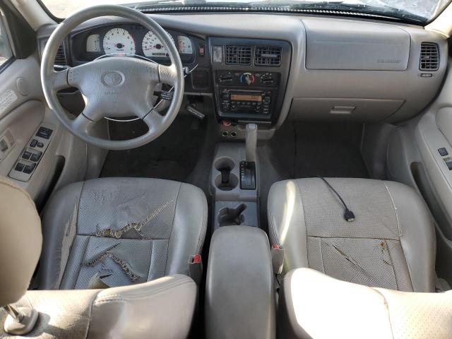 5TEGN92N32Z122125 - 2002 TOYOTA TACOMA DOUBLE CAB PRERUNNER SILVER photo 8