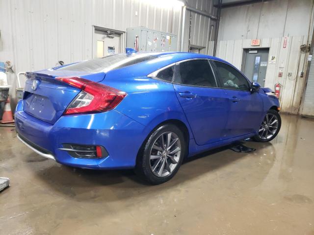 19XFC1F76LE006375 - 2020 HONDA CIVIC EXL ლურჯი ფოტო 3