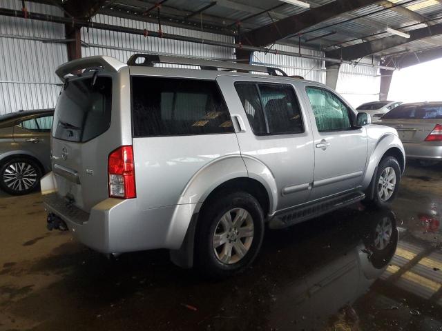 5N1AR18W45C728978 - 2005 NISSAN PATHFINDER LE ვერცხლისფერი ფოტო 3