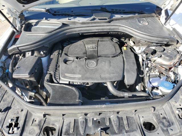 4JGDA5HB6FA455080 - 2015 MERCEDES-BENZ ML 350 4MATIC WHITE photo 12