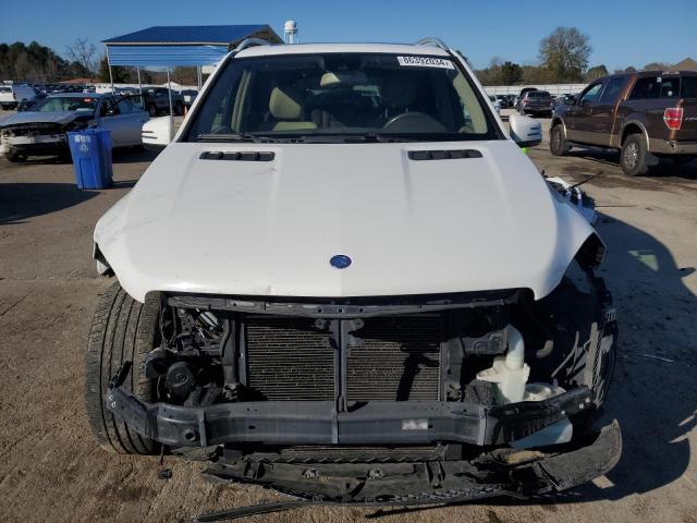 4JGDA5HB6FA455080 - 2015 MERCEDES-BENZ ML 350 4MATIC WHITE photo 5