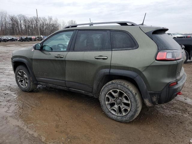 1C4PJMBX4MD203131 - 2021 JEEP CHEROKEE TRAILHAWK GREEN photo 2