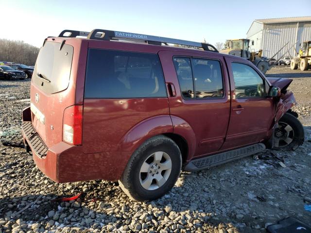 5N1AR18W55C722896 - 2005 NISSAN PATHFINDER LE ბურგუნდია ფოტო 3