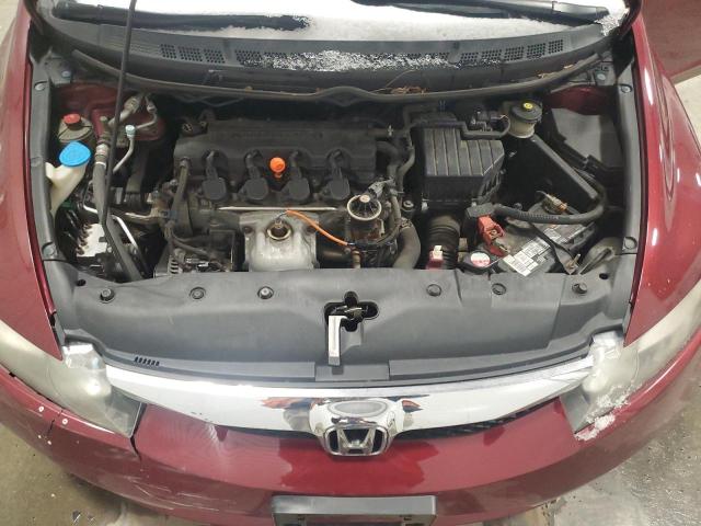 19XFA1F9XBE003033 - 2011 HONDA CIVIC EXL ბურგუნდია ფოტო 11