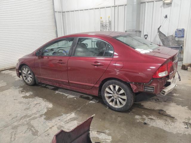 19XFA1F9XBE003033 - 2011 HONDA CIVIC EXL ბურგუნდია ფოტო 2