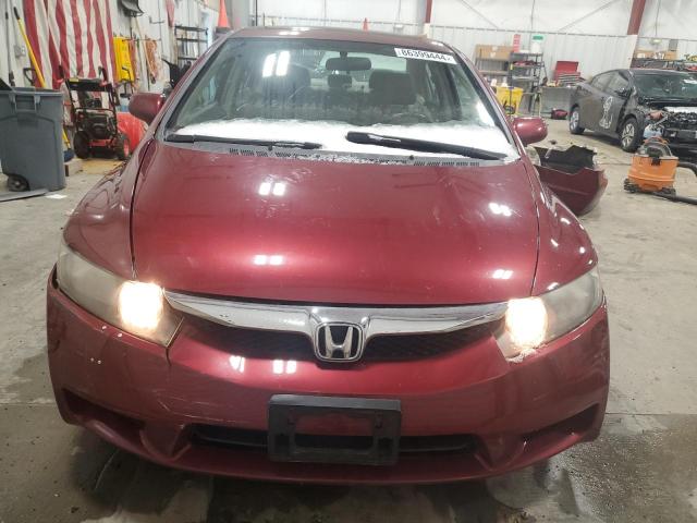 19XFA1F9XBE003033 - 2011 HONDA CIVIC EXL ბურგუნდია ფოტო 5