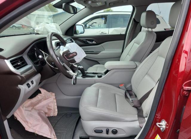 1GKKNULS0JZ180354 - 2018 GMC ACADIA SLT-1 RED photo 7